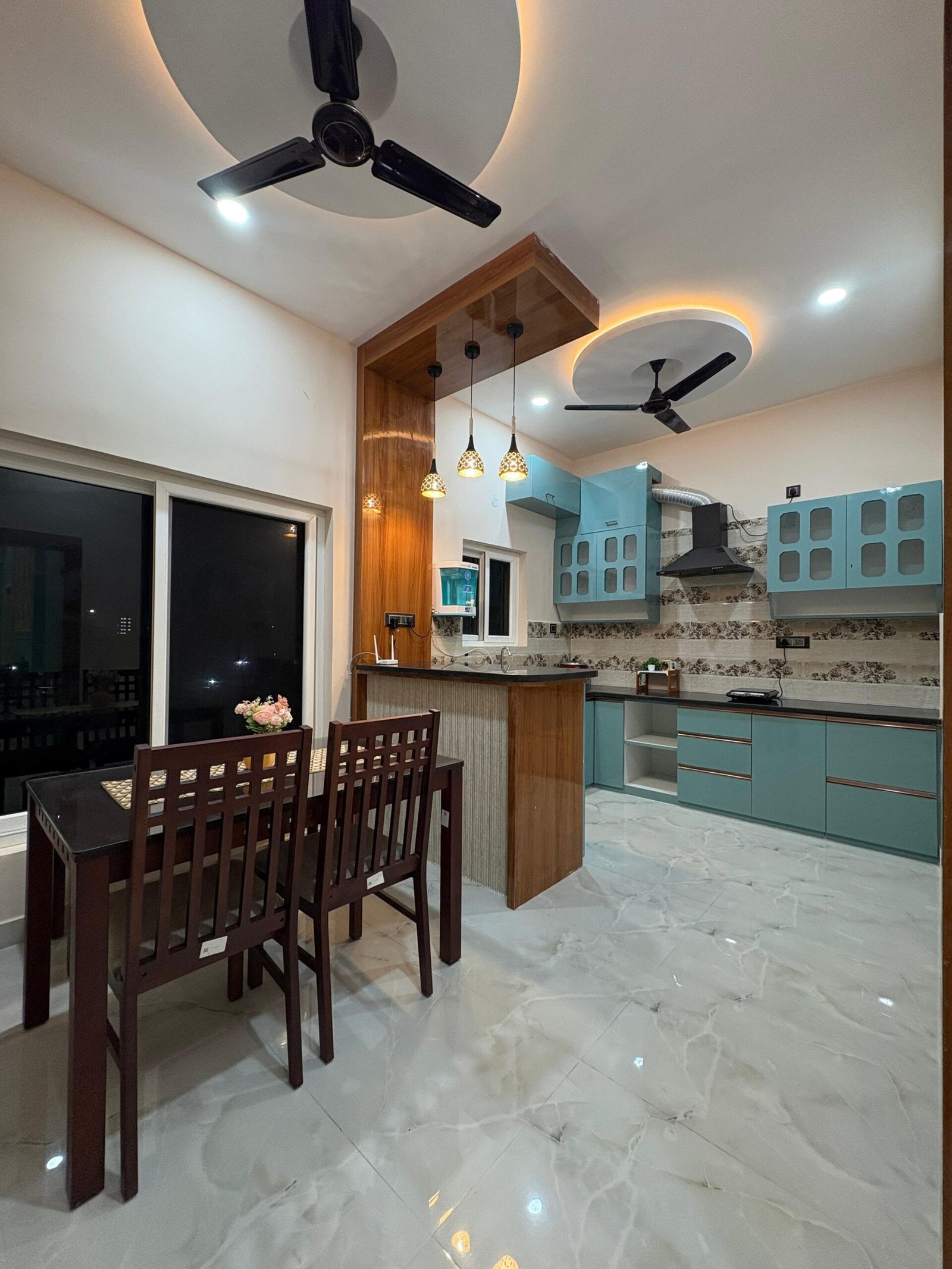 Home kitchen cum dining